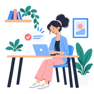 Student booking a free online Spanish trial class with Lumicios